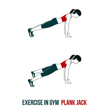 Aerobic ve egzersiz simgeler