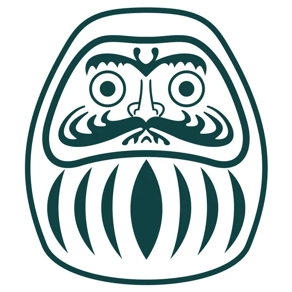 Vektorové ilustrace daruma — Stockový vektor