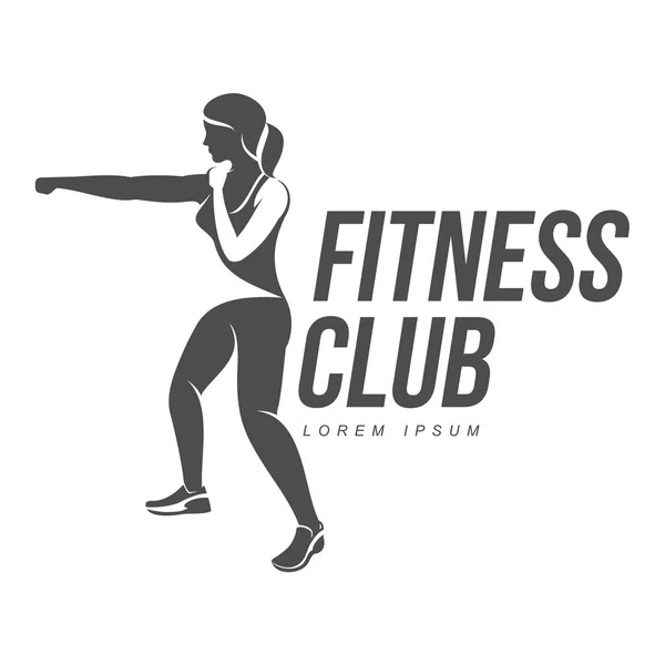 Logo für Aerobic-Workout — Stockvektor