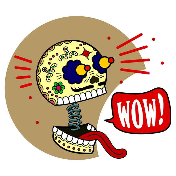 Illustration vectorielle des squelettes — Image vectorielle