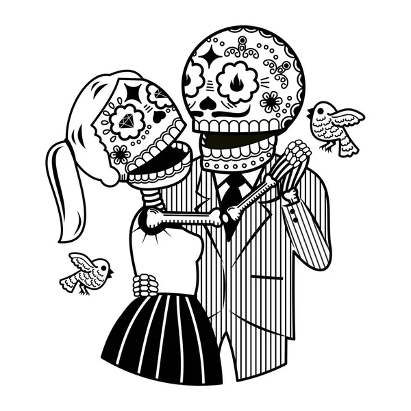 iskelet vektör çizim