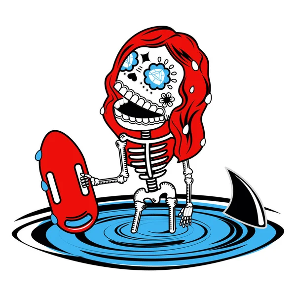 Vector illustration of skeletons — Stock Illustration Vector illustration of skeletons Royalty Free Stock Vectors