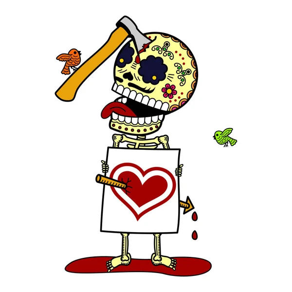 Vector illustration of skeletons — Stock Illustration Vector illustration of skeletons Stock Vector