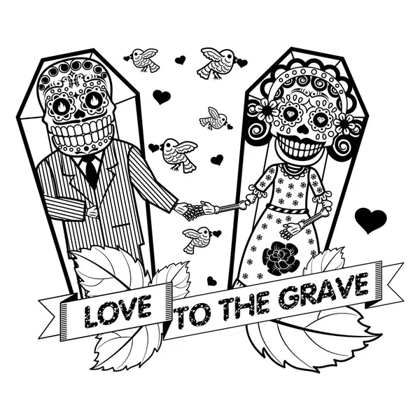 Vector illustration of skeletons — Stock Illustration Vector illustration of skeletons Royalty Free Stock Vectors