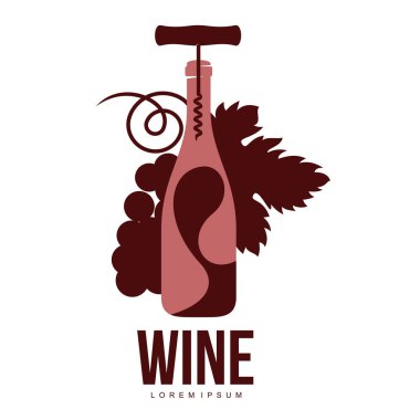şarap logo Şablonlar