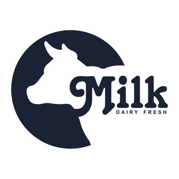 Λογότυπο γάλα διάνυσμα — Διανυσματικό Αρχείο