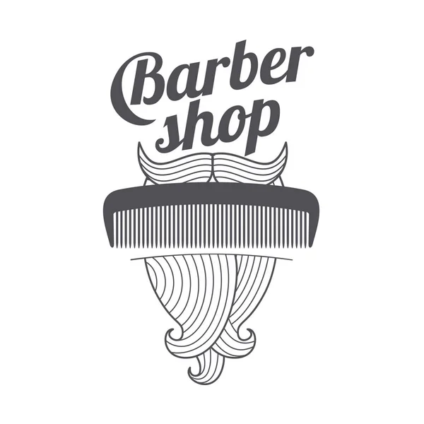 Modelos de barbearia — Vetor de Stock