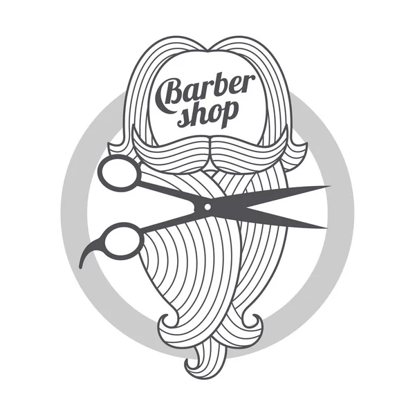 Modelos de barbearia —  Vetores de Stock