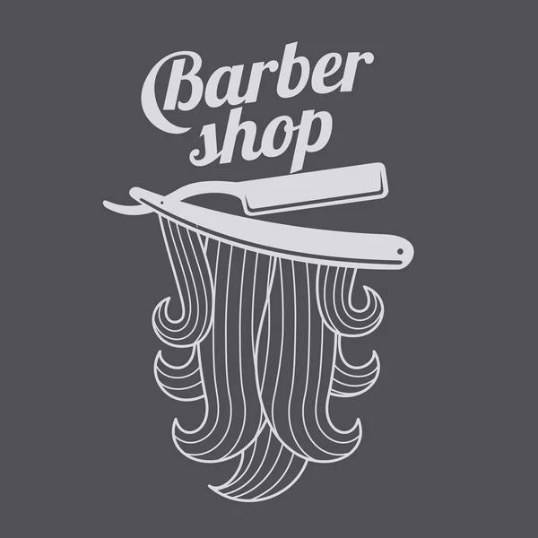 Modelos de barbearia —  Vetores de Stock