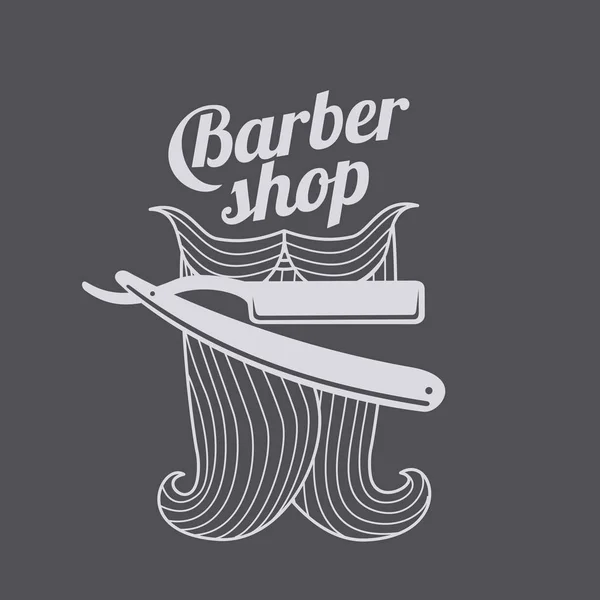 Barber shop šablony — Stockový vektor