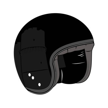 Vintage scooter vektör çizim