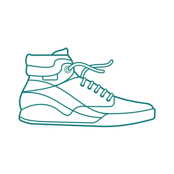 Vectorillustratie van sneakers — Stockvector