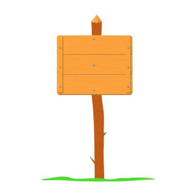 Ahşap levha vektör şablonu