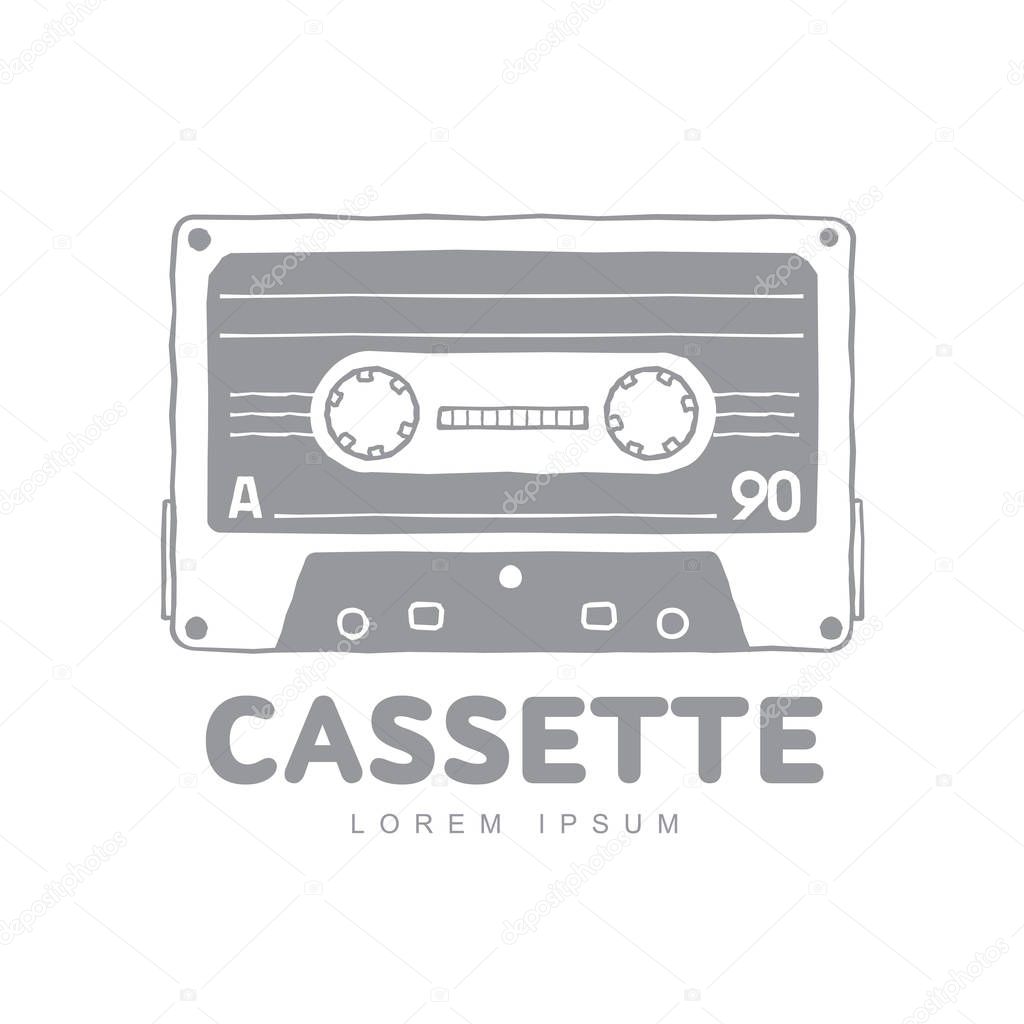 Compact tape cassettes logo