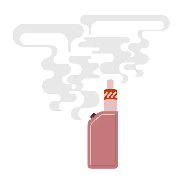 Vector vintage ilustração vape logotipo —  Vetores de Stock