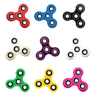 El spinner düz vektör çizim