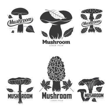 Mantar logo Şablonlar