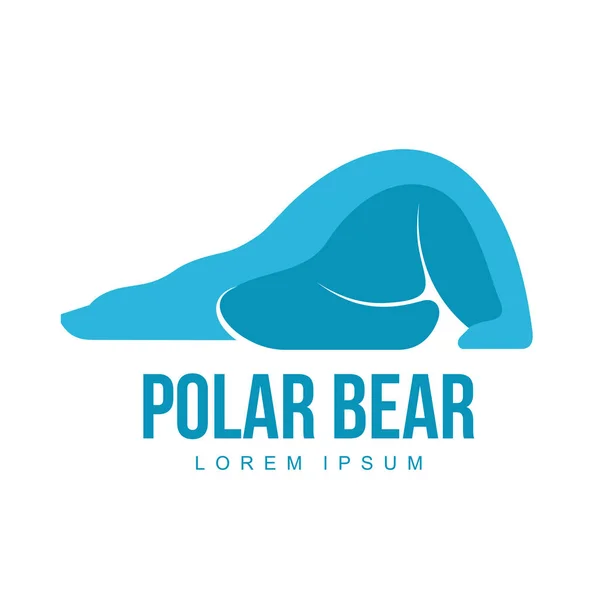 Logo ours polaire — Image vectorielle