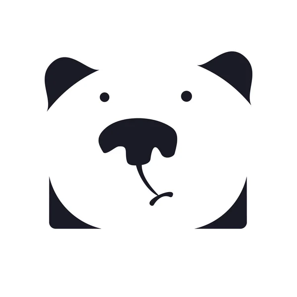 Πολική αρκούδα λογότυπο — Διανυσματικό Αρχείο