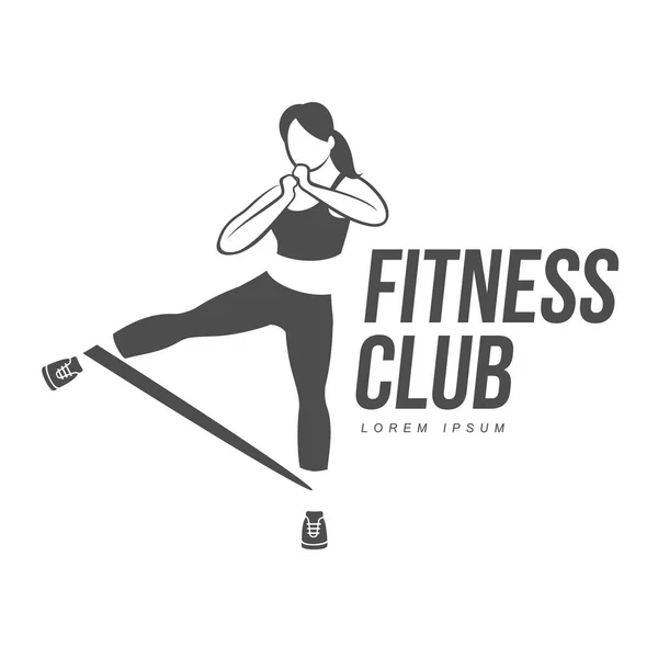 Logo für Aerobic-Workout — Stockvektor