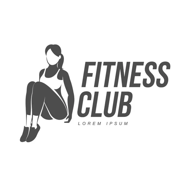 Logo für Aerobic-Workout — Stockvektor