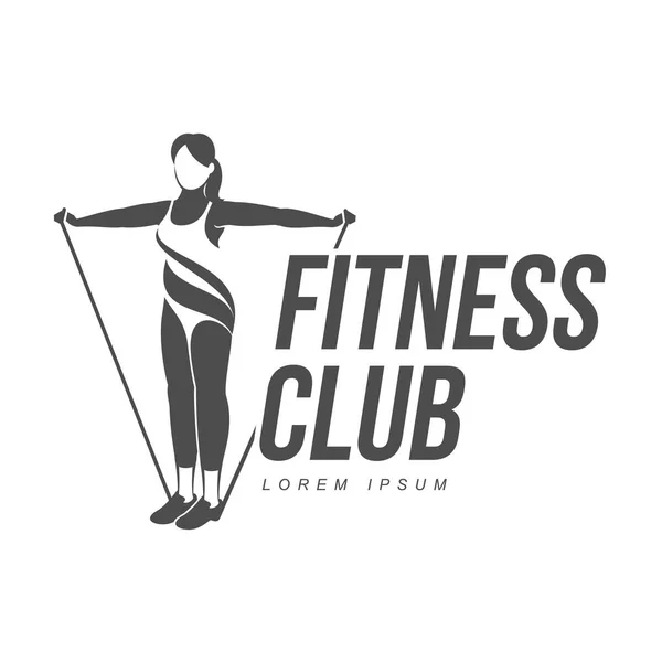 Logo für Aerobic-Workout — Stockvektor