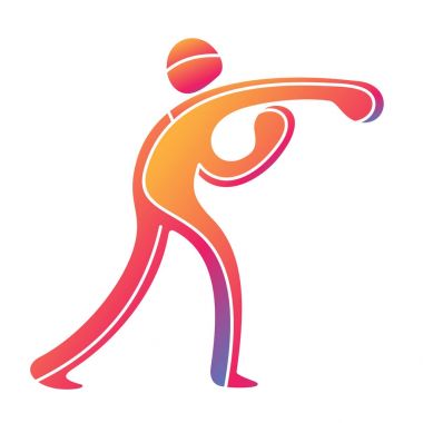 Atlet spor oyun rekabet simgesi