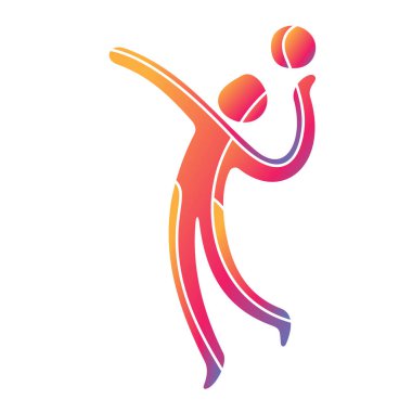 Atlet spor oyun rekabet simgesi