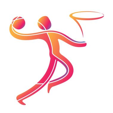 Atlet spor oyun rekabet simgesi