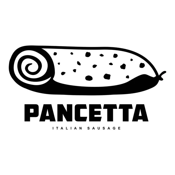 Italian sausage vector illustration — Stock Vector