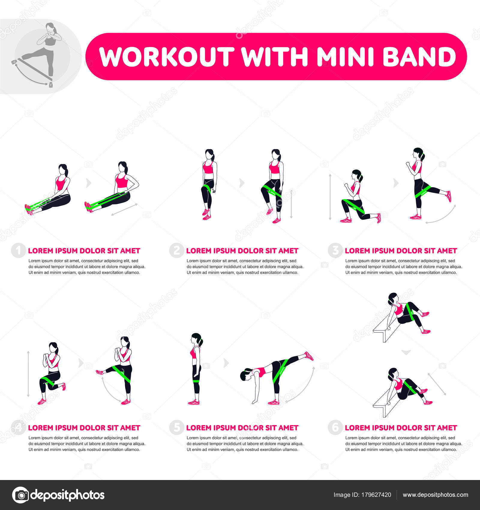 Mini band fitness deals