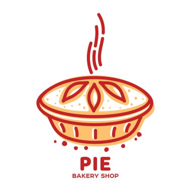 Etli börek, rulo, kiş illüstrasyon