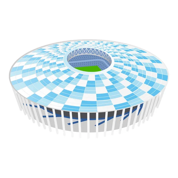 illüstrasyon renkli Futbol Stadyumu