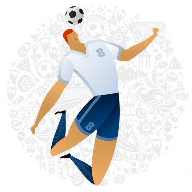 set renkli futbolcu