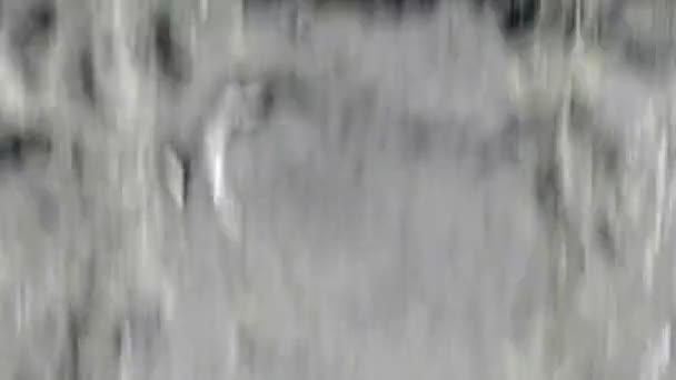 Konsistens av fallande vatten i vattenfallet i Slow Motion. — Stockvideo