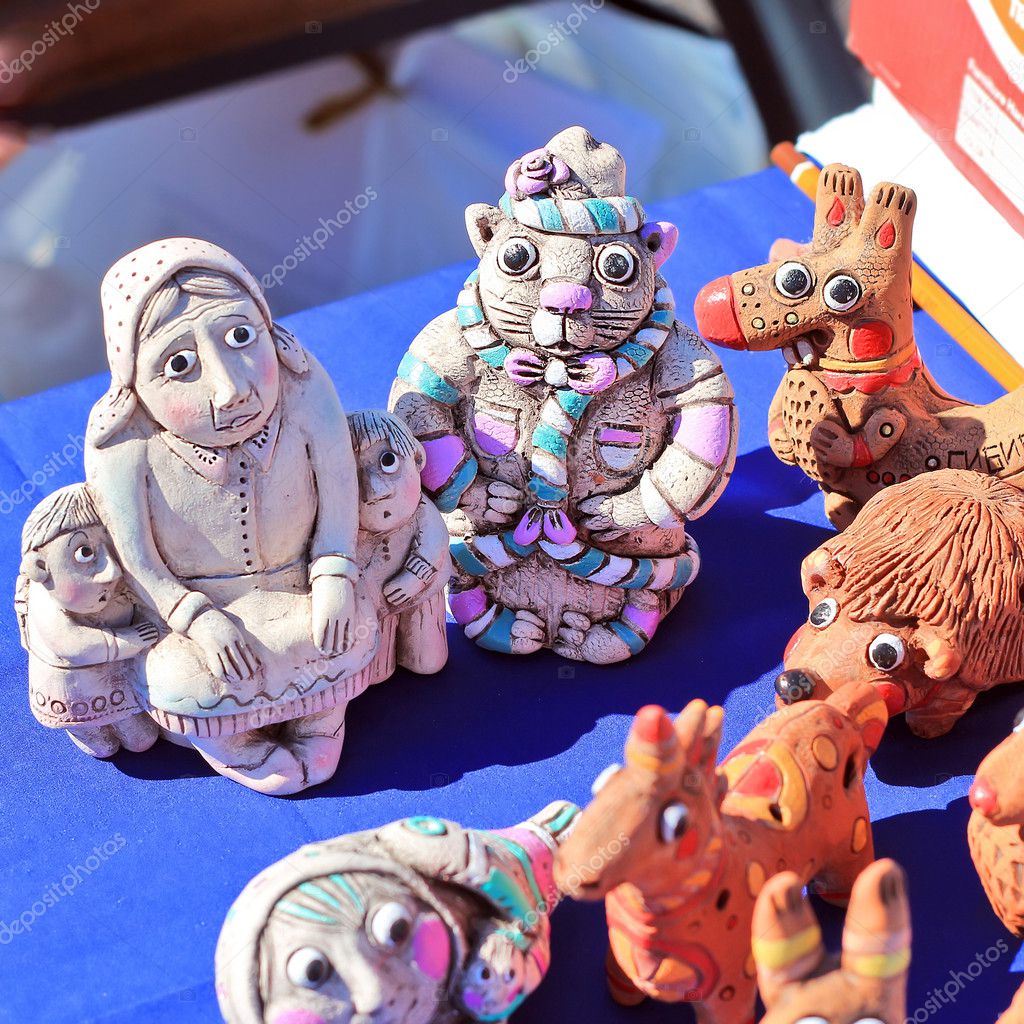 toys made from clay