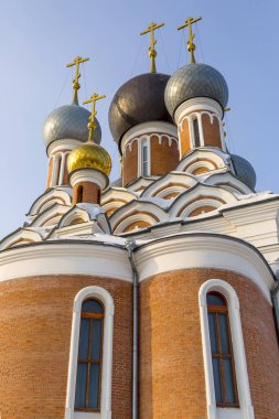Ortodoks Kilisesi Transfiguration onuruna. Kasaba, Berdsk, Novosibirsk Oblastı, Sibirya, Rusya Federasyonu
