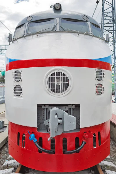 Er 200 Sovyet yüksek hızlı tren demiryolu Novosibirsk Müzesi Dc.