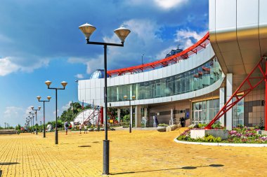 Büyük Novosibirsk planetaryum. Sibirya, Rusya Federasyonu