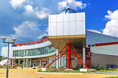 Büyük Novosibirsk planetaryum. Sibirya, Rusya Federasyonu