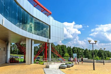 Büyük Novosibirsk planetaryum. Sibirya, Rusya Federasyonu