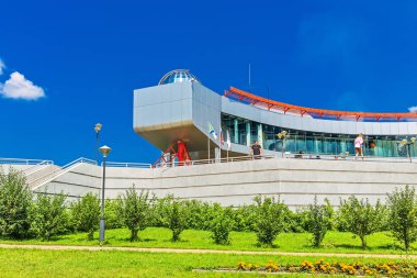 Büyük Novosibirsk planetaryum. Sibirya, Rusya Federasyonu