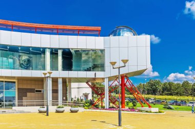 Büyük Novosibirsk planetaryum. Sibirya, Rusya Federasyonu