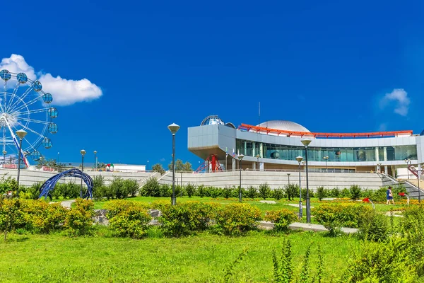 Large Novosibirsk planetarium. Siberia, Russia — Stock Photo, Image