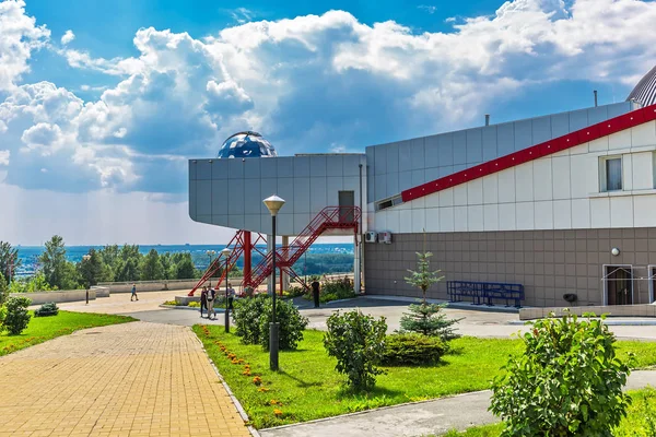 Büyük Novosibirsk planetaryum. Sibirya, Rusya Federasyonu — Stok fotoğraf