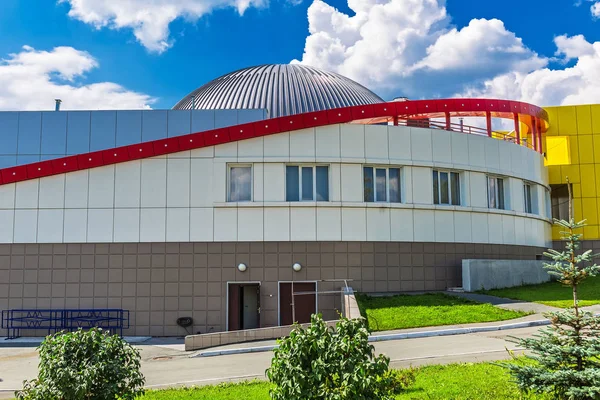 Kamyshinskoe Plateau Novosibirsk Siberia Rusia Agosto 2017 Gran Planetario Novosibirsk —  Fotos de Stock