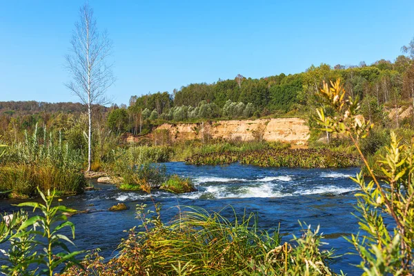 Suenginskiy şelale. Suenga Nehri, Sibirya, Rusya Federasyonu