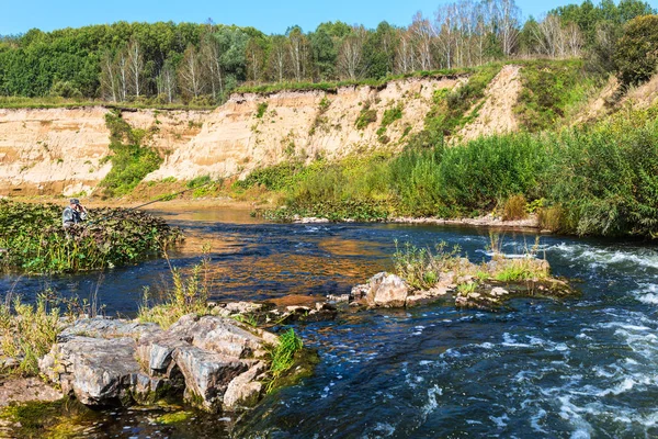 Χρυσό Ποτάμι Suenga Maslyaninsky District Νοβοσιμπίρσκ Oblast Σιβηρία Ρωσία Αυγούστου — Φωτογραφία Αρχείου