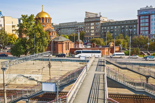Eine Ansicht der Kathedrale im Namen von Alexander Nevsky — Stockfoto