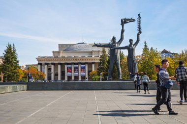 Novosibirsk bina devlet akademik Opera ve Balesi 